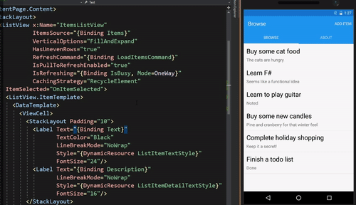Xamarin Forms UI Development Made Easy with LiveXAML