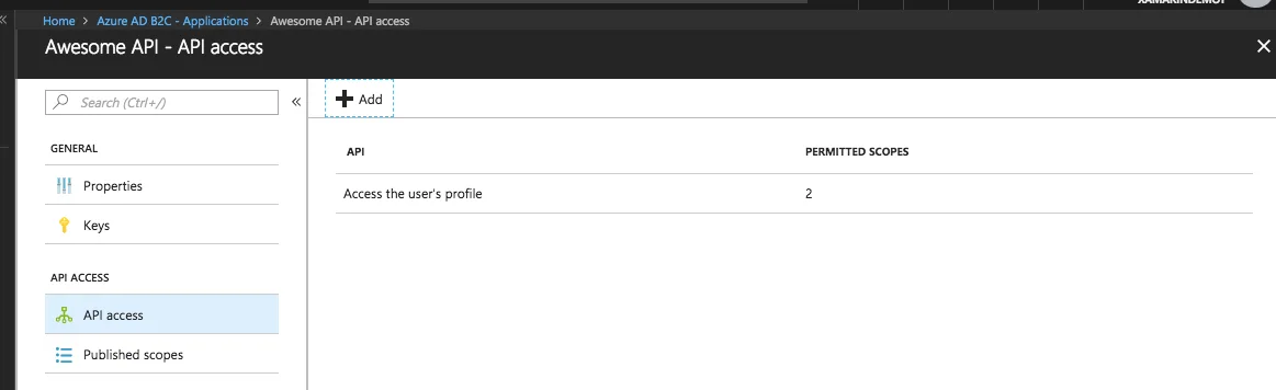 Azure Active Directory B2C for Xamarin Applications